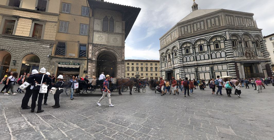 Famous Statue Piazza della Signoria, important monuments in Florence