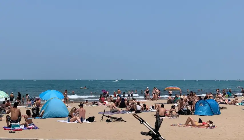 longest beaches in Chicago,beach for kids in Chicago,most visited beach in Chicago,public beach in Chicago