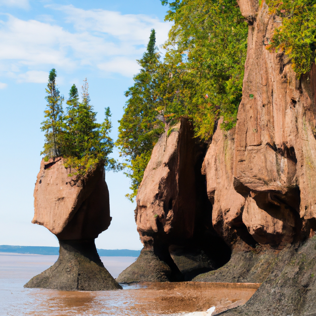 Hopewell Rocks - New Brunswick In Canada: Overview,Prominent Features ...