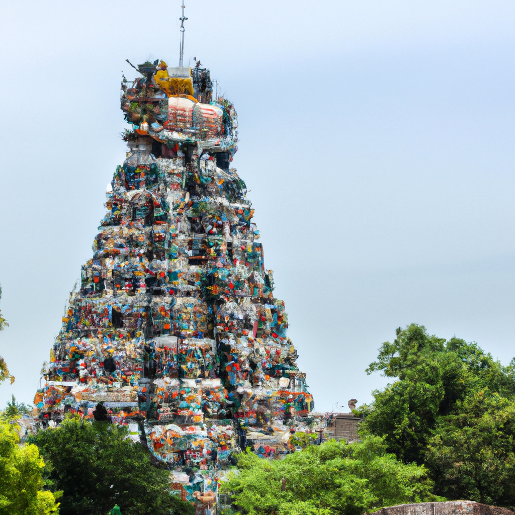 Trichy rock fort temple hi-res stock photography and images - Alamy