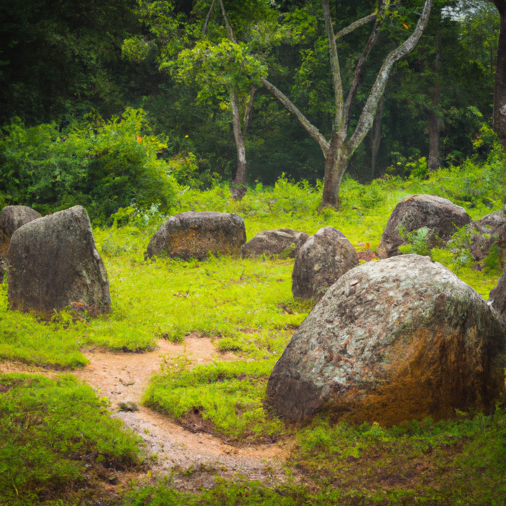 Megalithic Cists And Cairns With Stone Circles, Ayyanjeri In India 