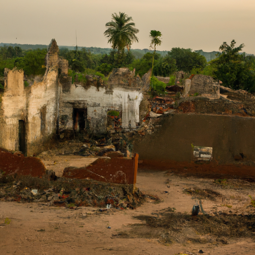 Ruins and Site of colonial Government House at Zungeru, Niger State In ...