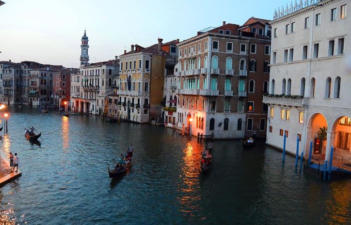 grand canal Venice facts, facts about the grand canal,  grand canal facts
