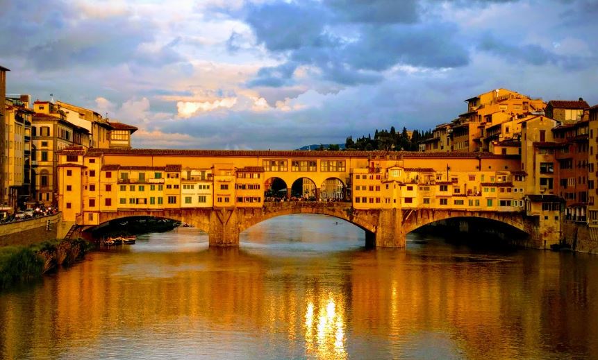 most conventional things to do, emotional nightfall over Florence,
